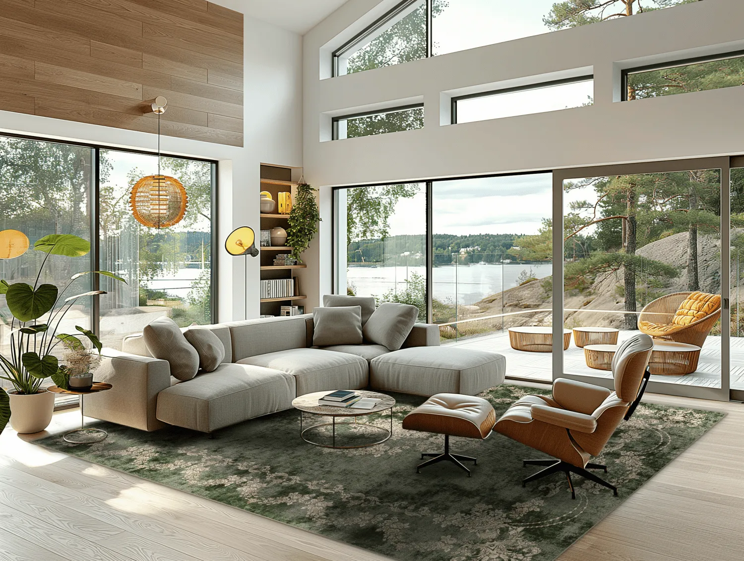 Wilton rug - Taknis (green)