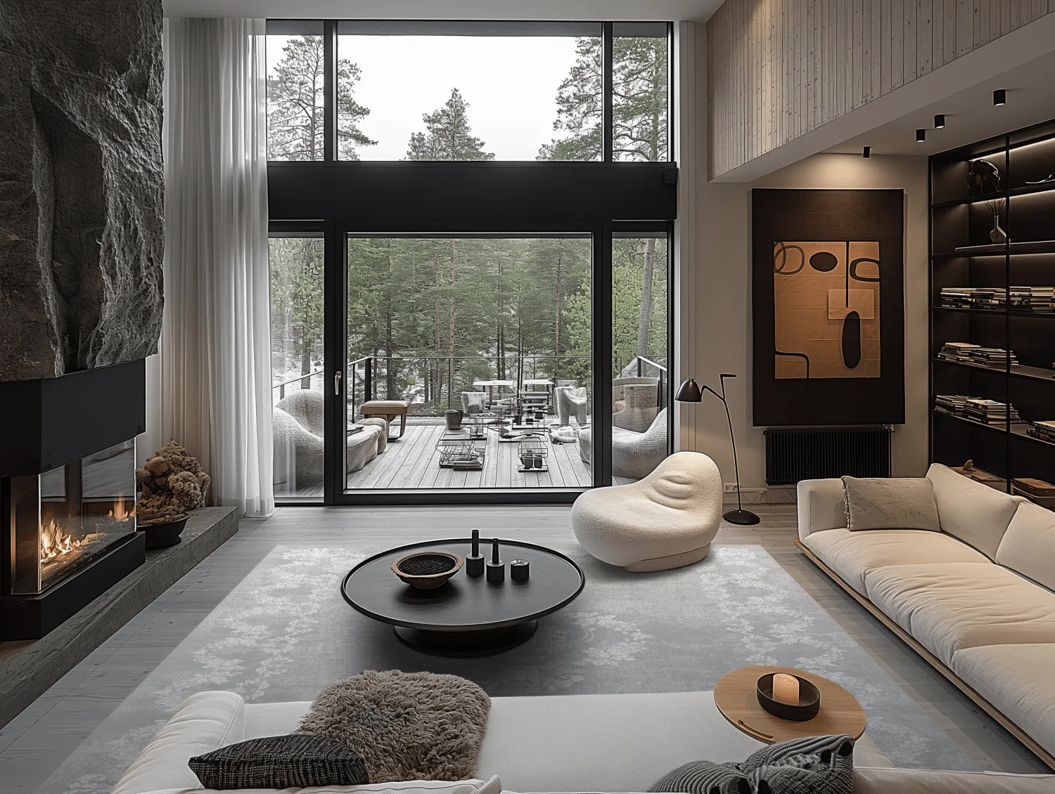 Wilton rug - Taknis (light grey)