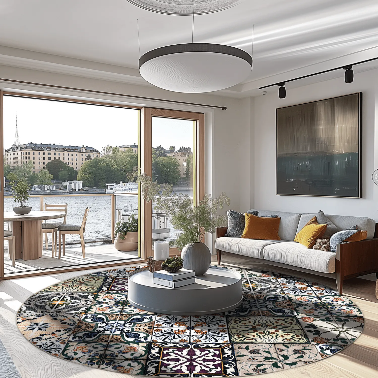 Round rug - Tierra (multi)