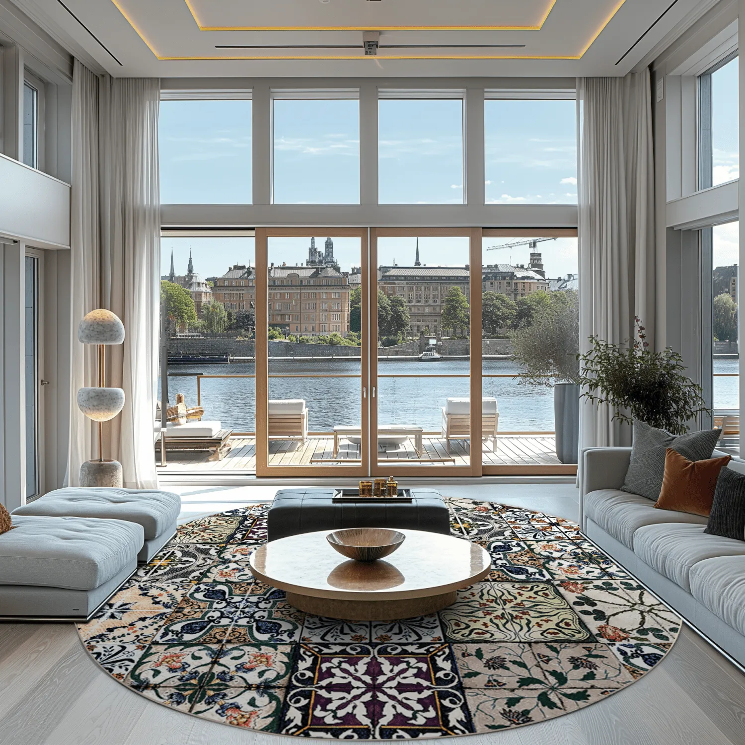 Round rug - Tierra (multi)