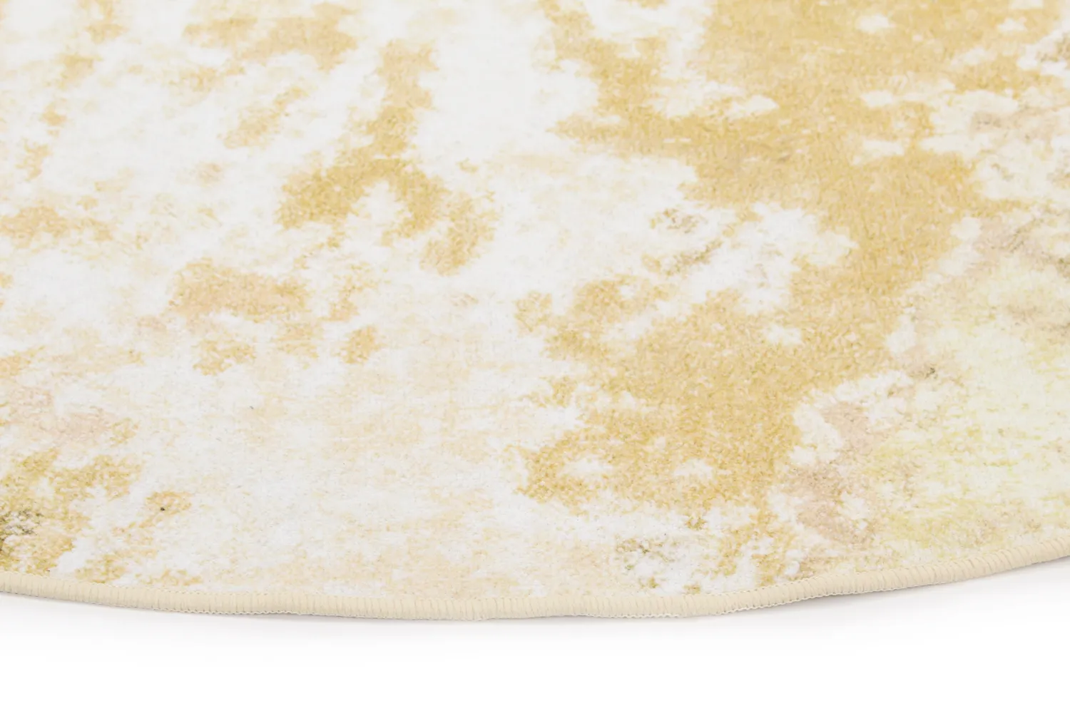 Round rug - Travale (yellow)