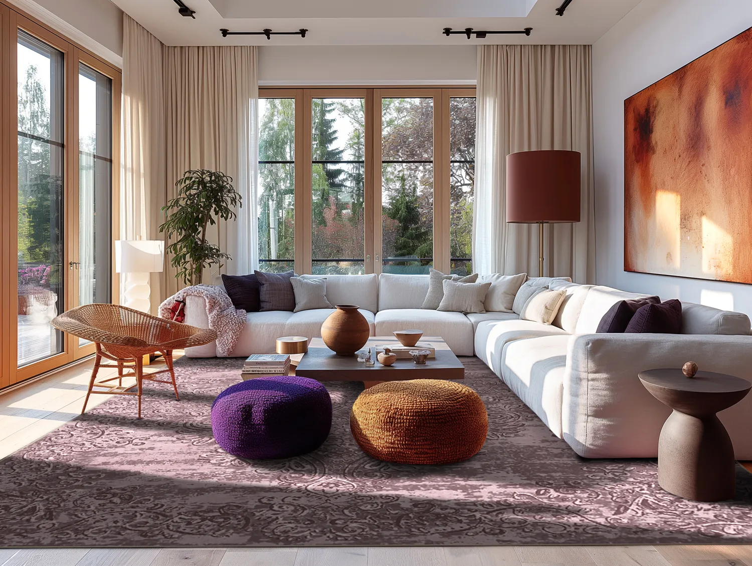 Wilton rug - Valenza (pink)