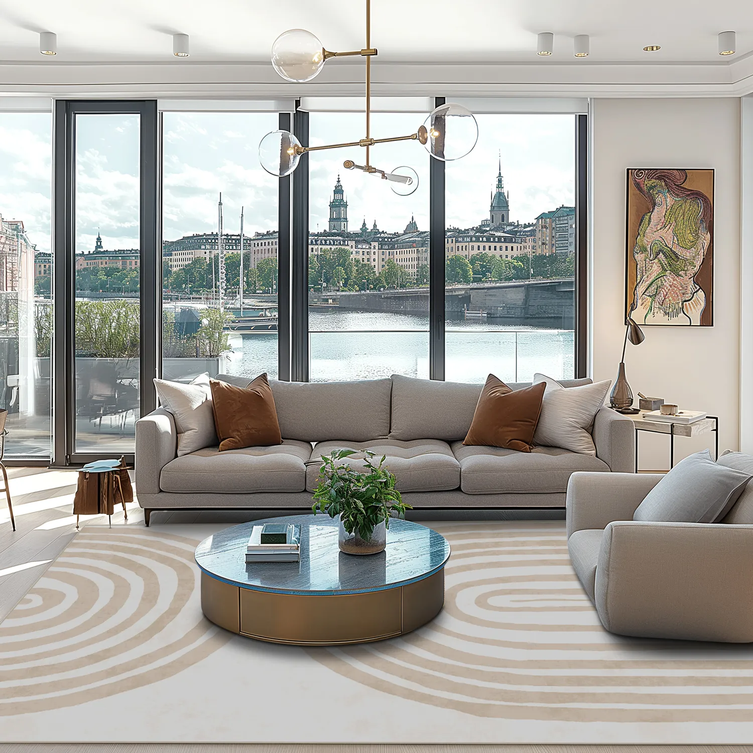 Wilton rug - Vienna (beige)