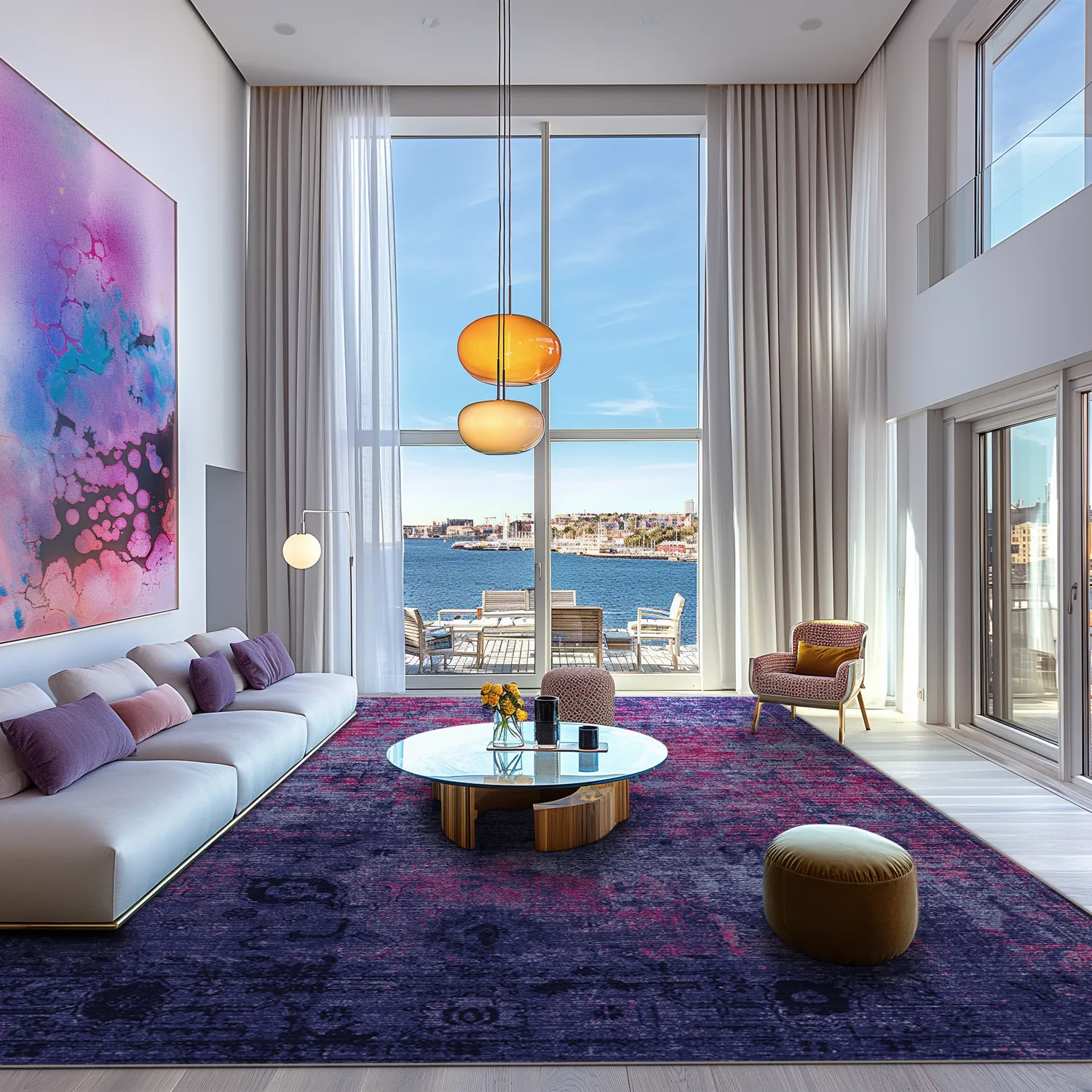 Wilton rug - Violetta (purple)