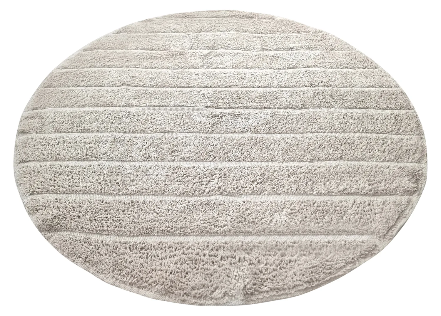 Round rug - Willow Natural Cotton Shaggy (greige)