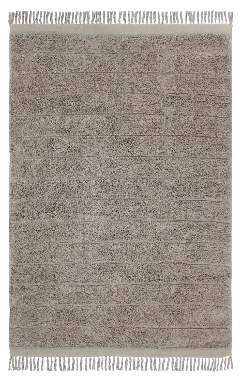 Shaggy rugs - Willow Natural Cotton Shaggy (taupe)