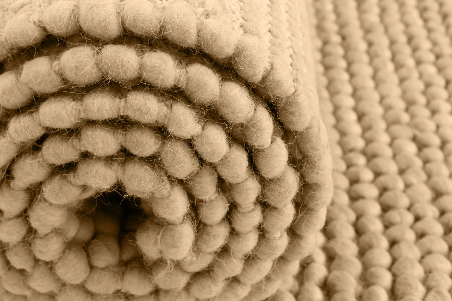 Wool rug - Avafors Wool Bubble (sand)