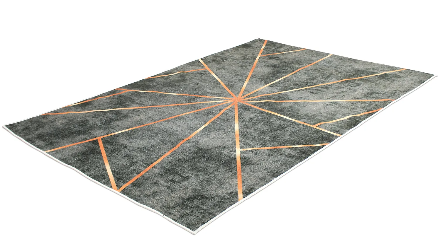 Wilton rug - Bellizzi (green/orange)
