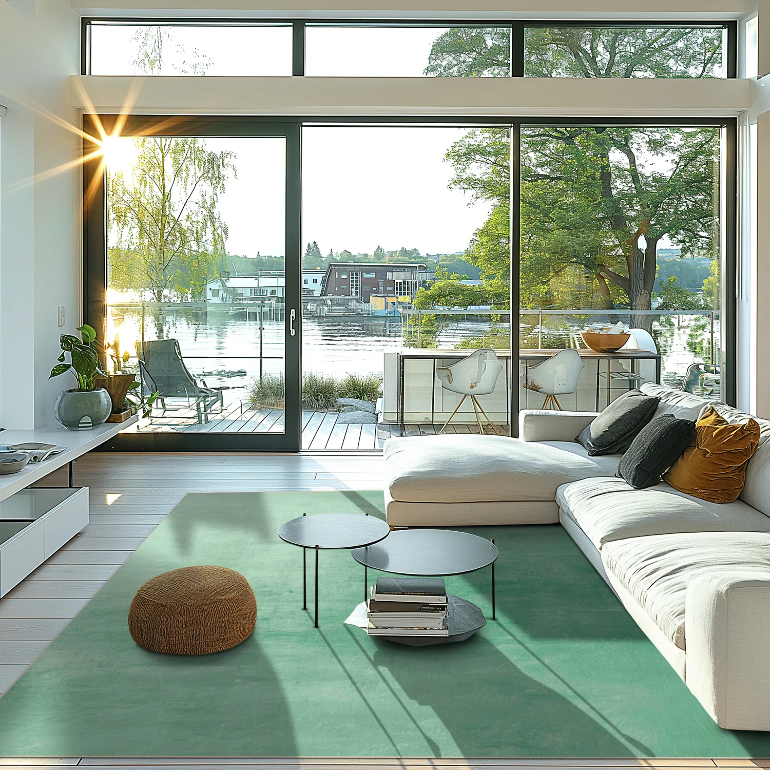 Wilton rug - Artena (light green)
