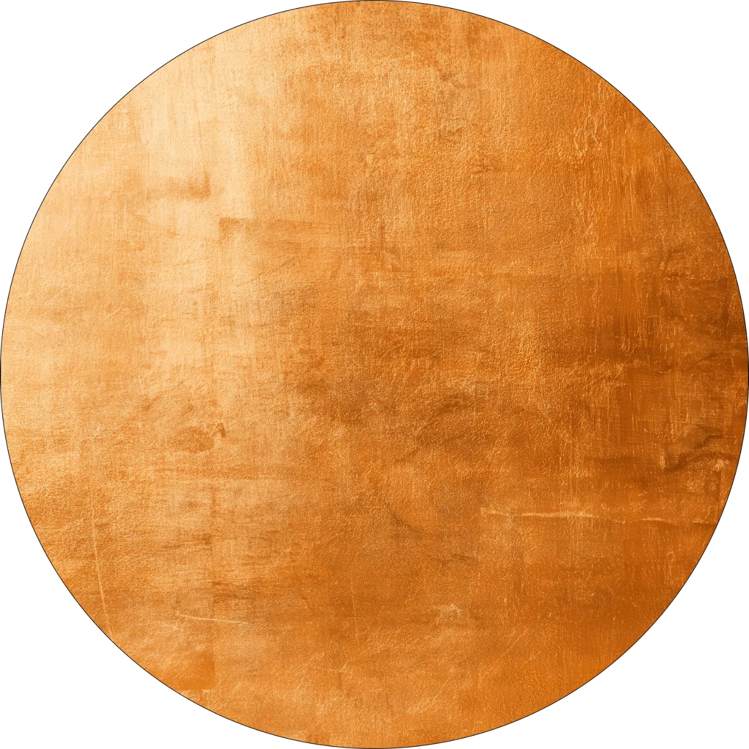 Round rug - Artena (orange)