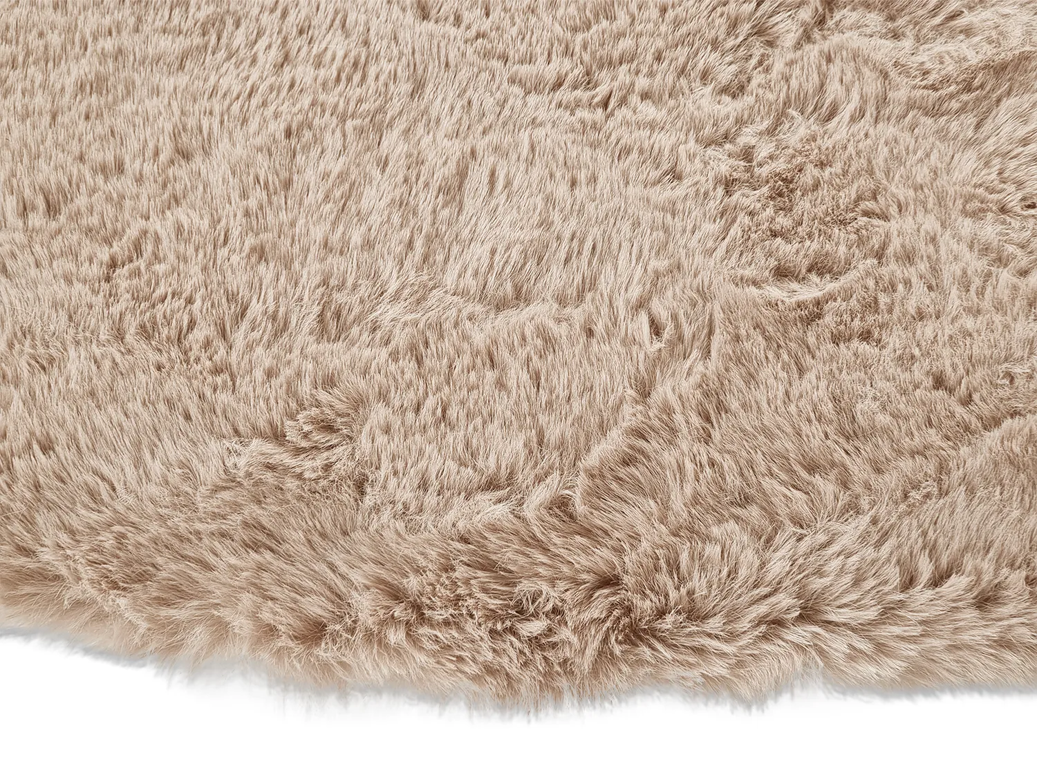 Round rugs - Cloud Super Soft (taupe)