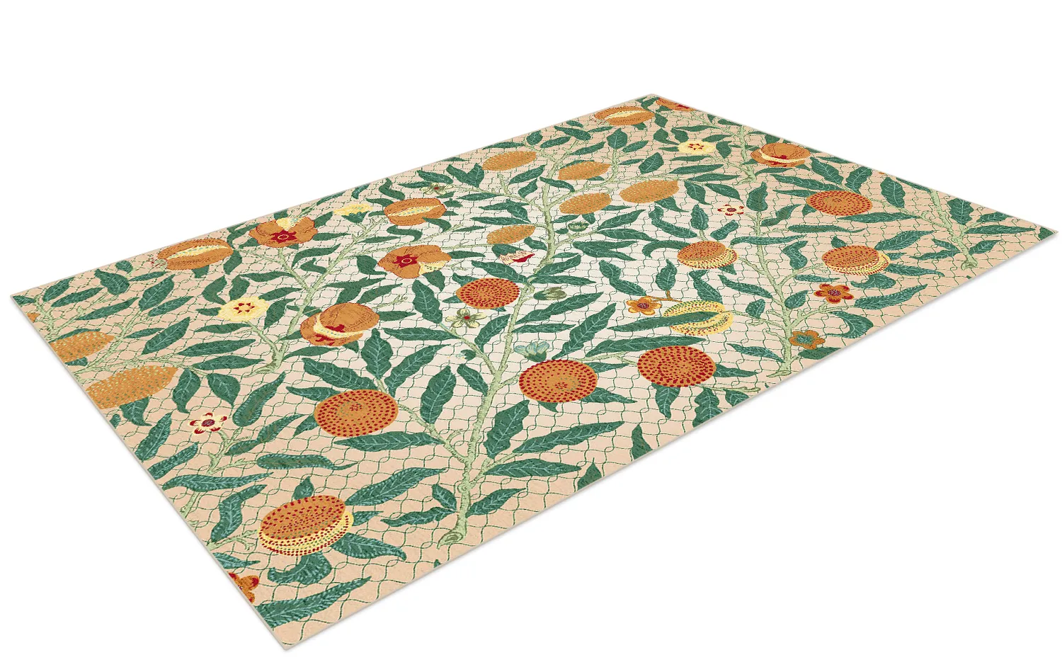 Wilton rug - Cosette (orange/multi)