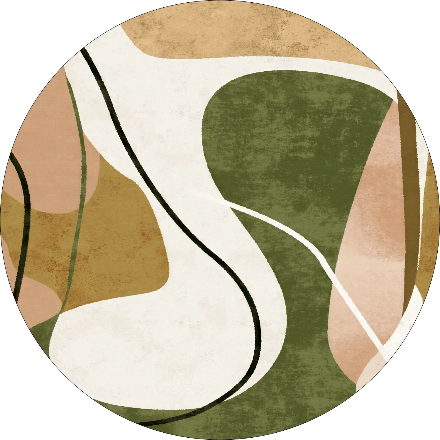 Round rug - Cressida (multi)