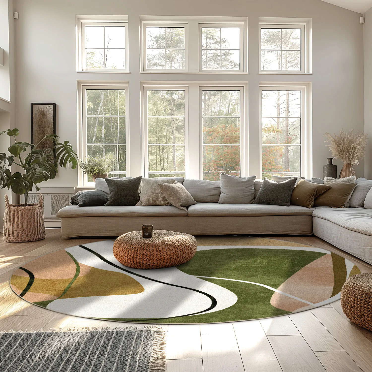 Round rug - Cressida (multi)