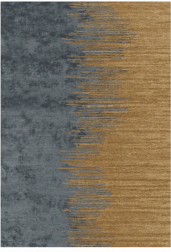 Wilton rug - Mileto (grey/gold)