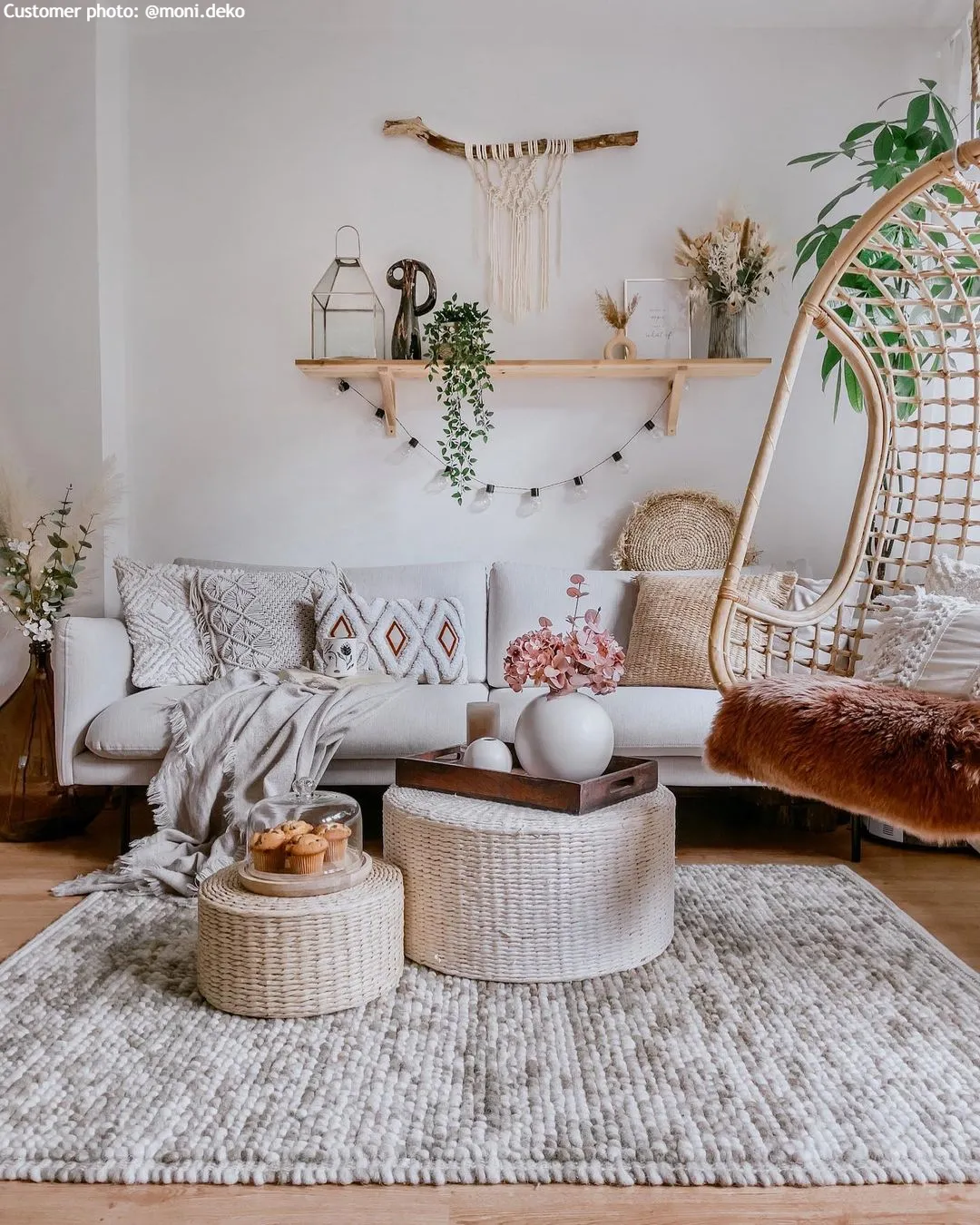 Wool rug - Luna (beige)