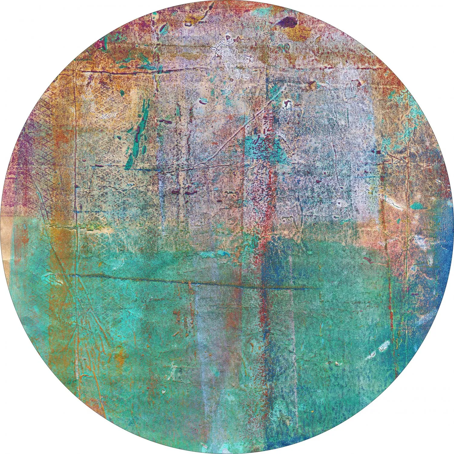 Round rug - Trento (multi)