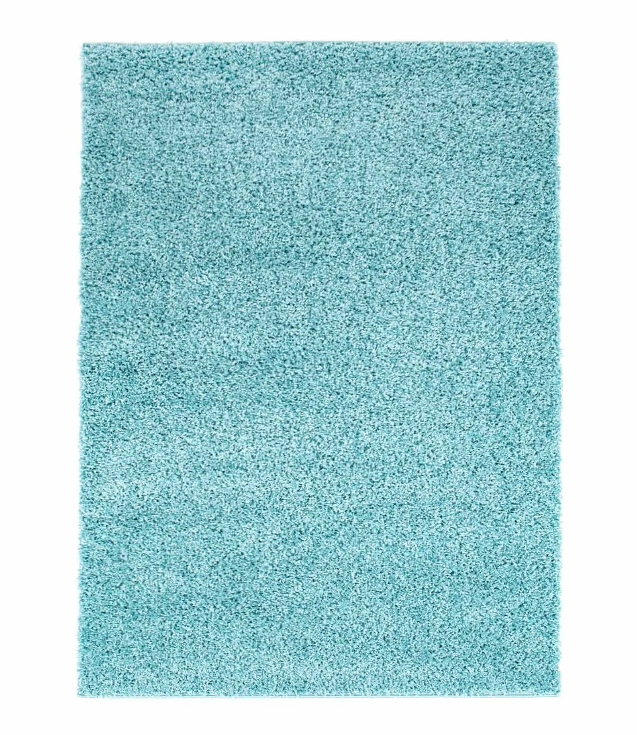 Shaggy rugs - Trim (turquoise)