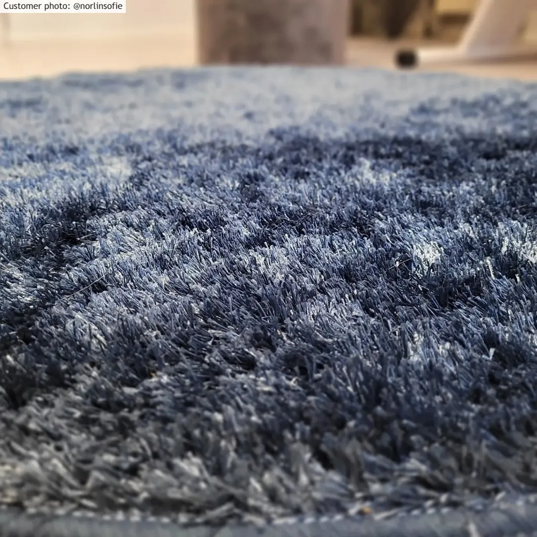 Round rugs - Cosy (dark blue)
