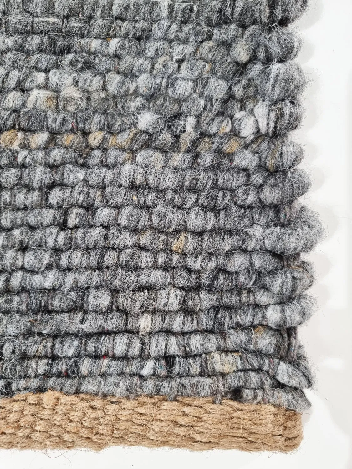Wool rug - Novo (grey)