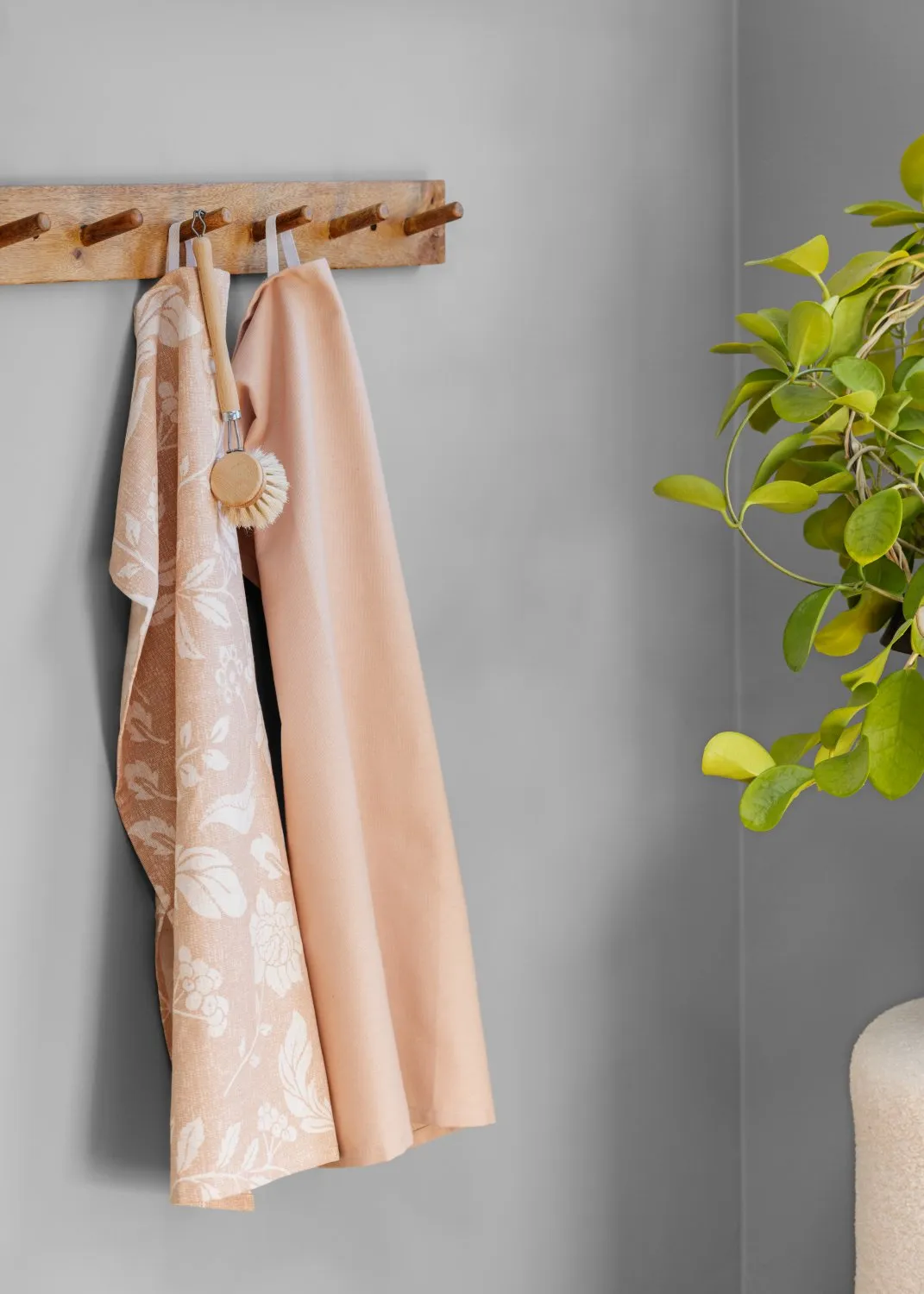 Kitchen towels 2-pack - Onni (pink)