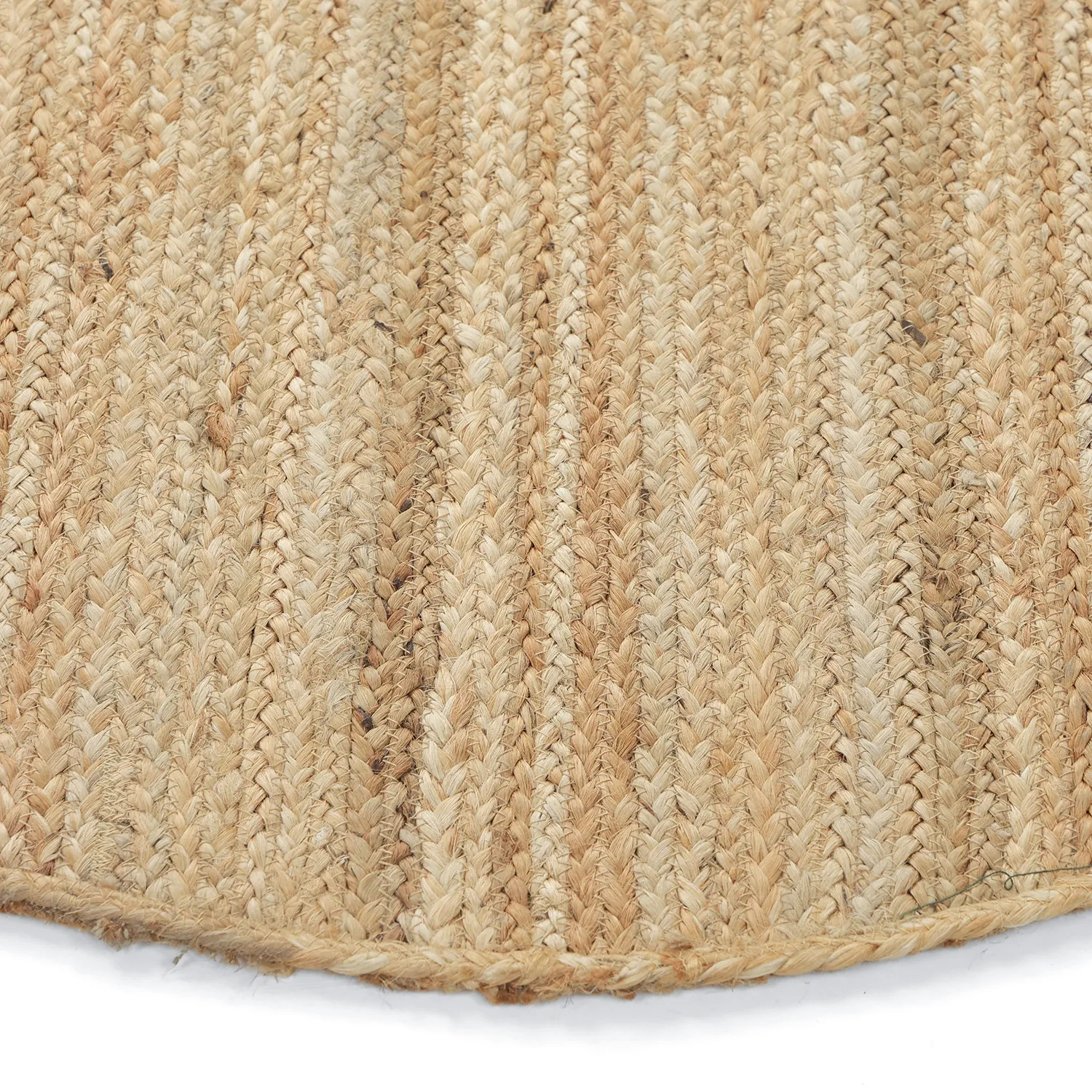 Irregular round jute rug - San Francisco (jute)