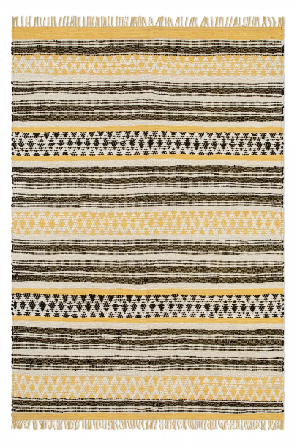 Rag rug - Orissa (yellow)