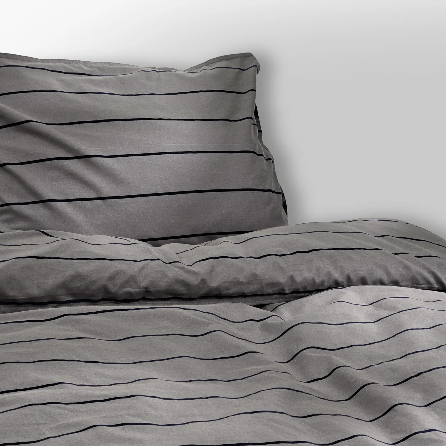 Pillowcase - Isadora (dark grey)
