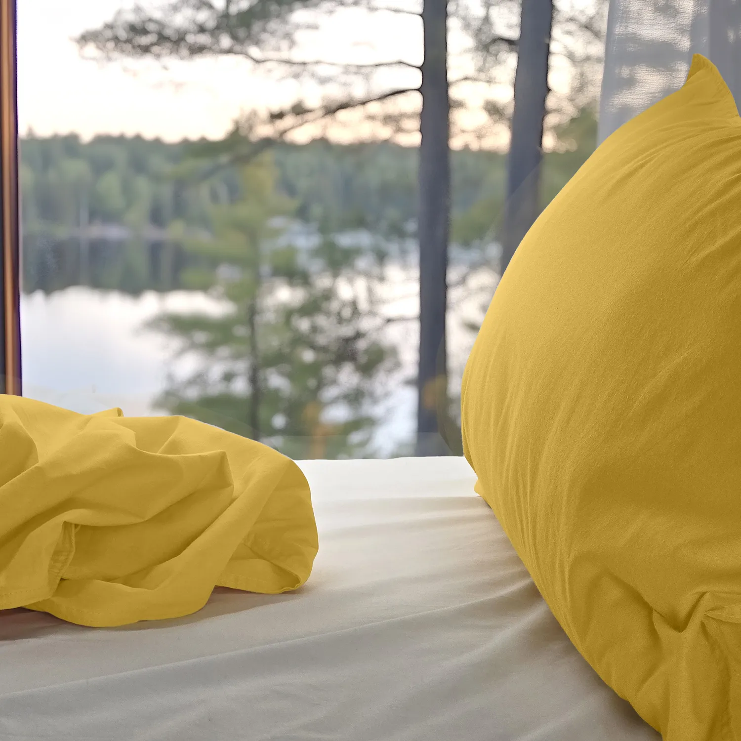 Pillowcase - Lysander (mustard)