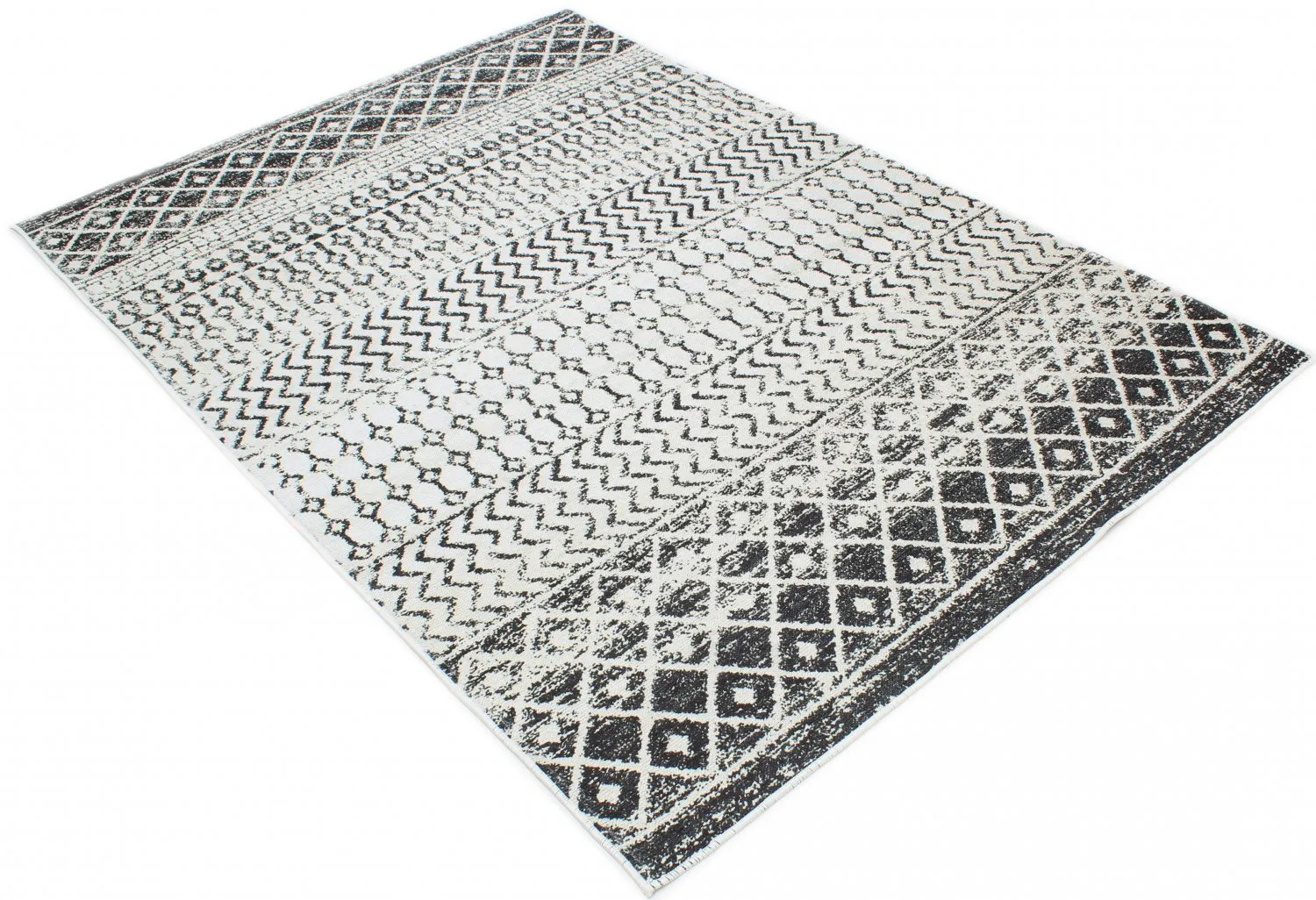 Wilton rug - Ovada (black/white)