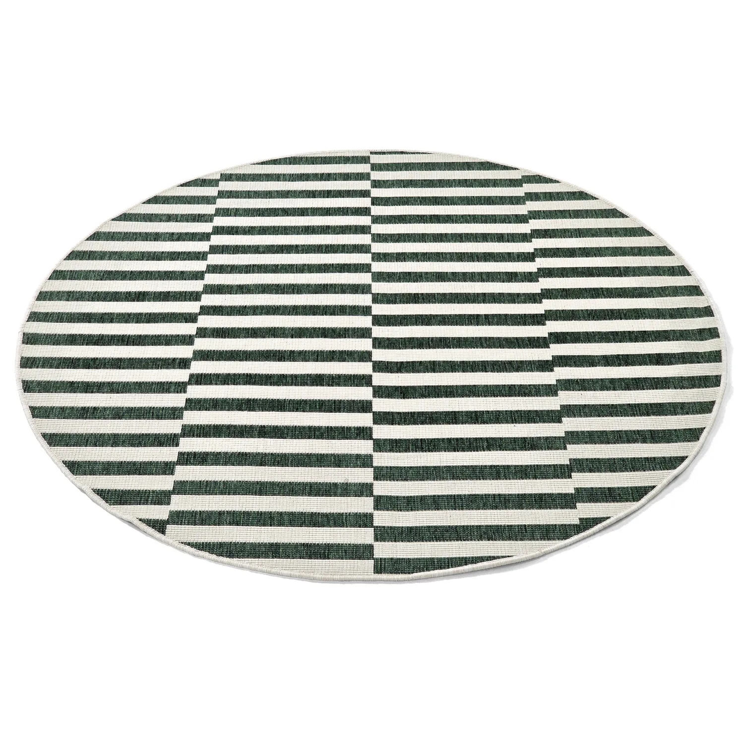 Round rug - Indoor/Outdoor Otto (green)