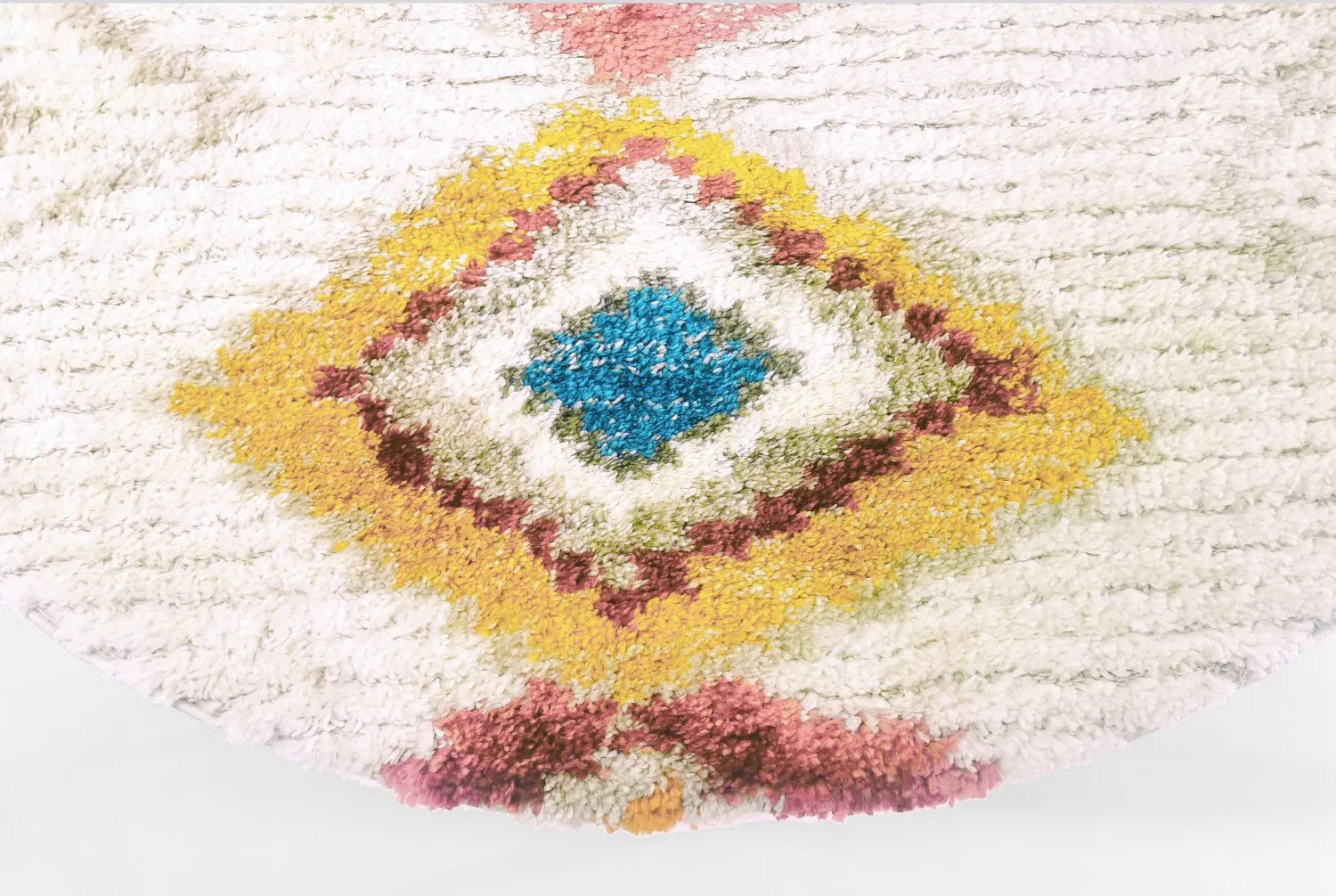 Round rugs - Macchia (beige/multi)