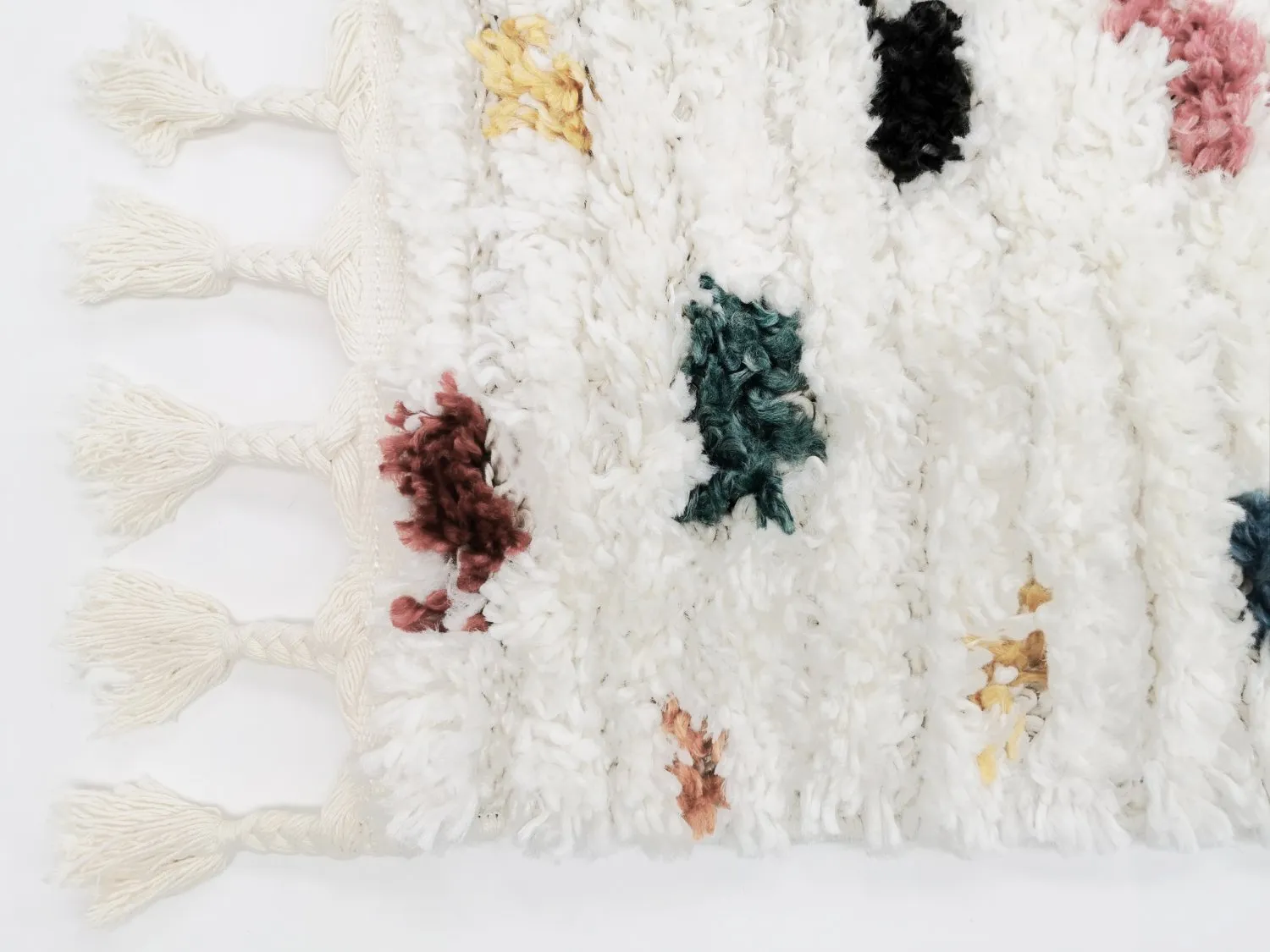 Shaggy rugs - Luzi (beige/multi)
