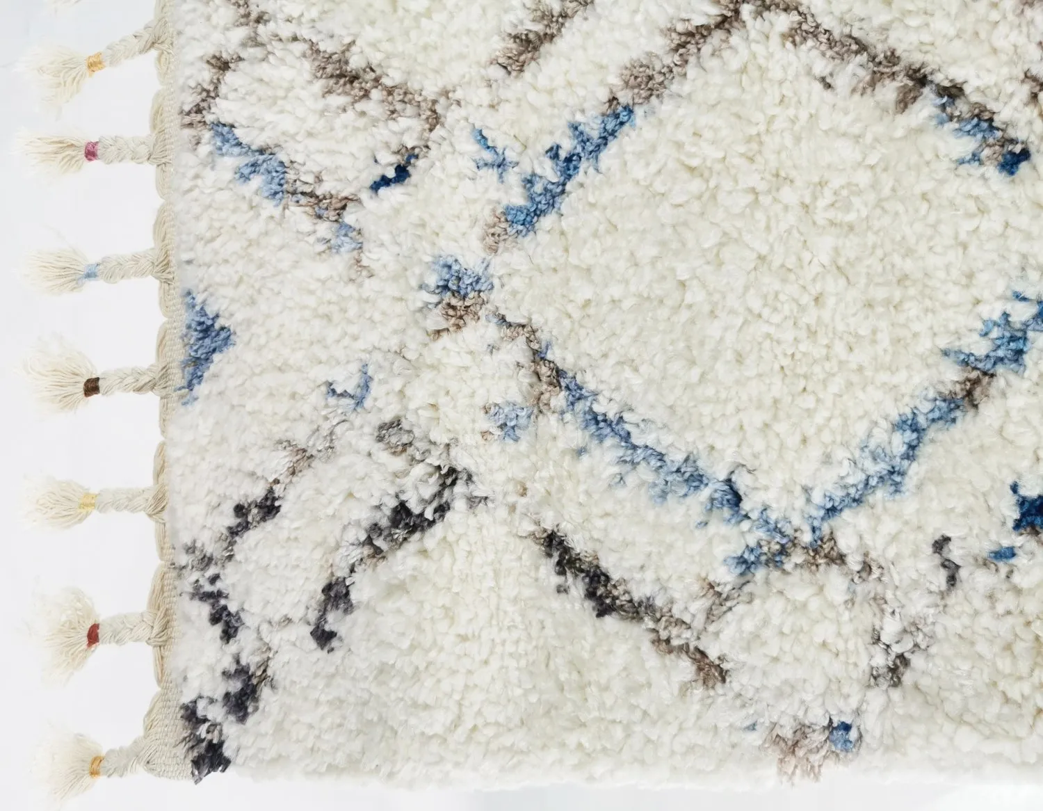 Shaggy rugs - Lugo (blue/multi)