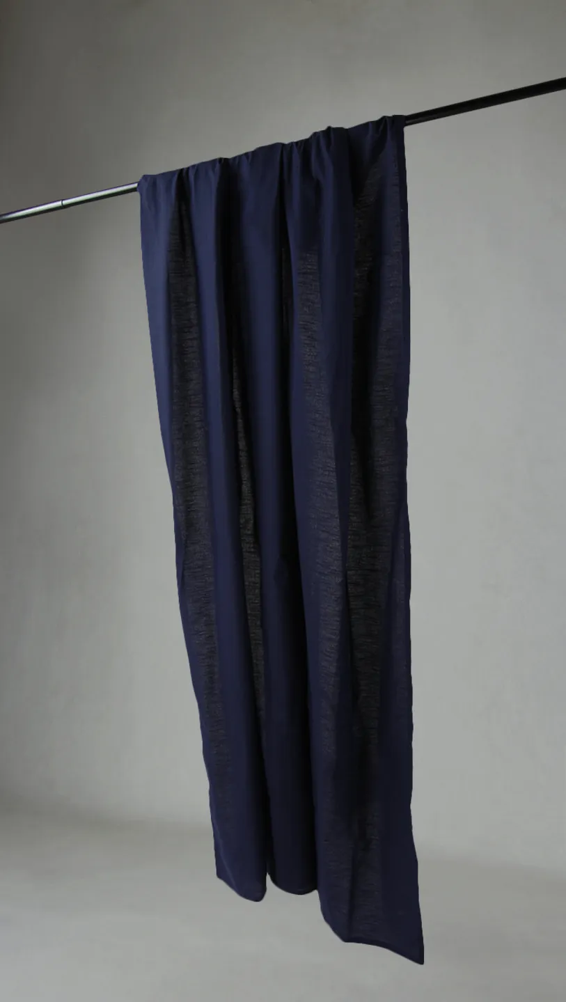Curtains - Cotton curtain Adriana (black)