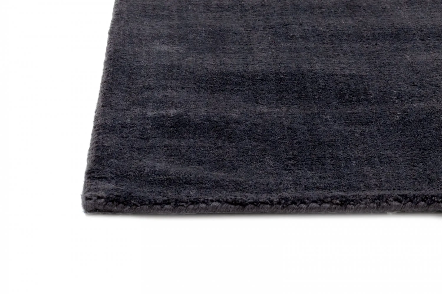 Recycled PET with viscose look (black)