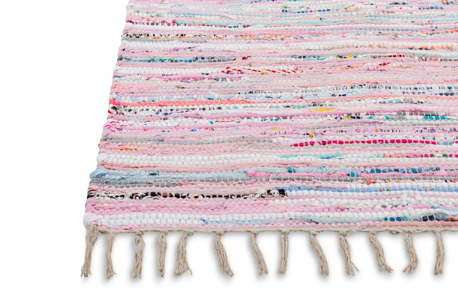 Rag rug - Delhi (pink)