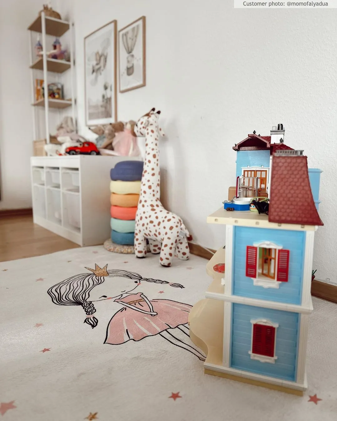 Childrens rugs - Princess (pink)