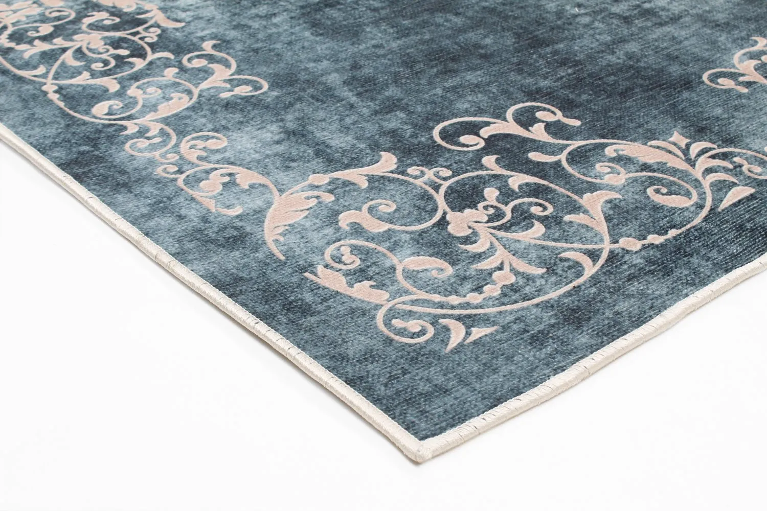 Wilton rug - Santi (blue/beige)