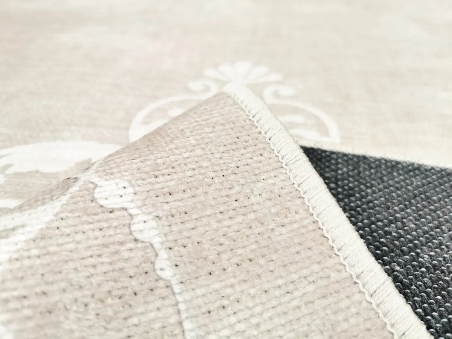 Wilton rug - Santi (beige/white)