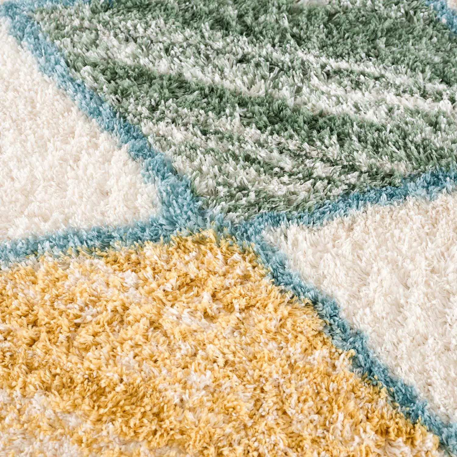 Shaggy rugs - Merzouga (yellow)