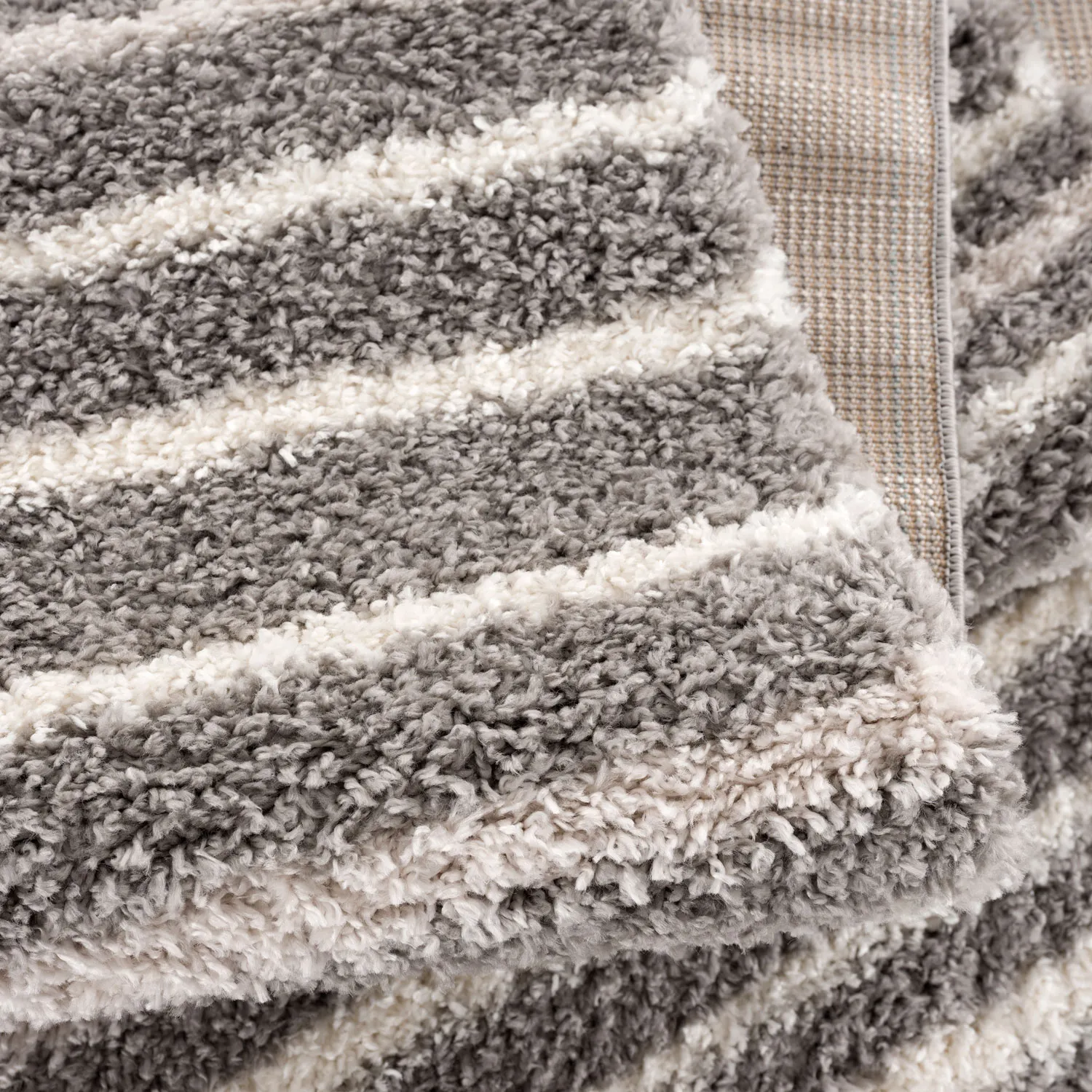 Shaggy rugs - Manabi (grey)