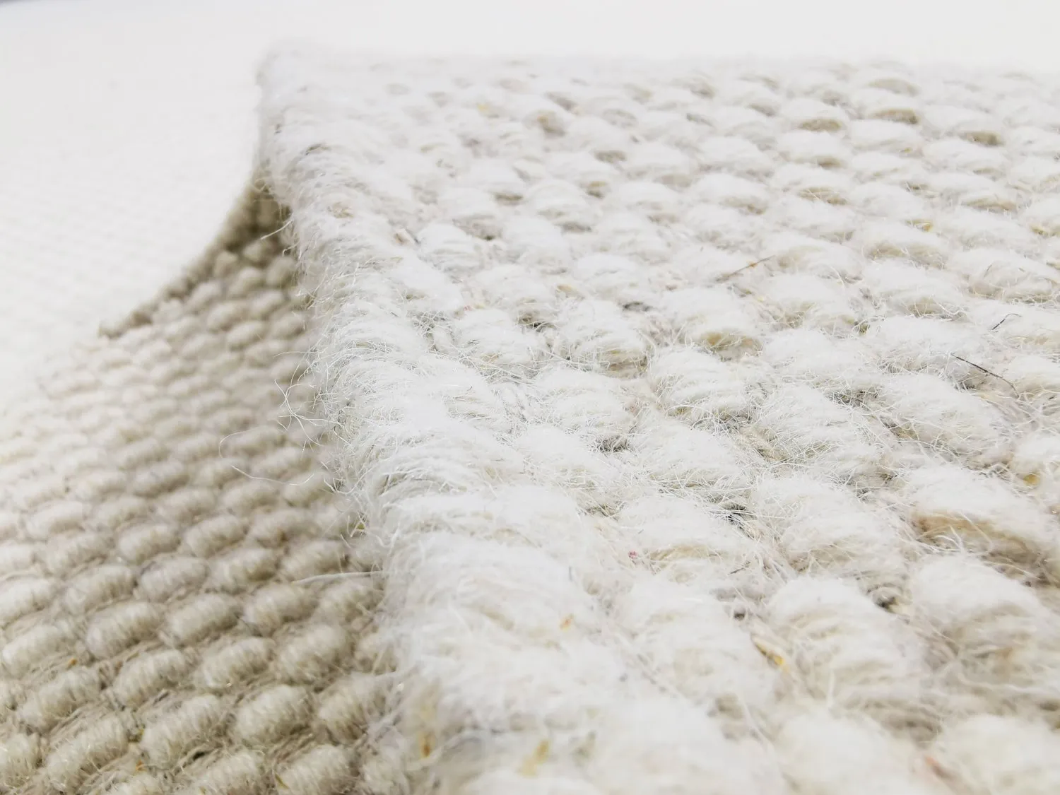 Wool rug - Otago (white)