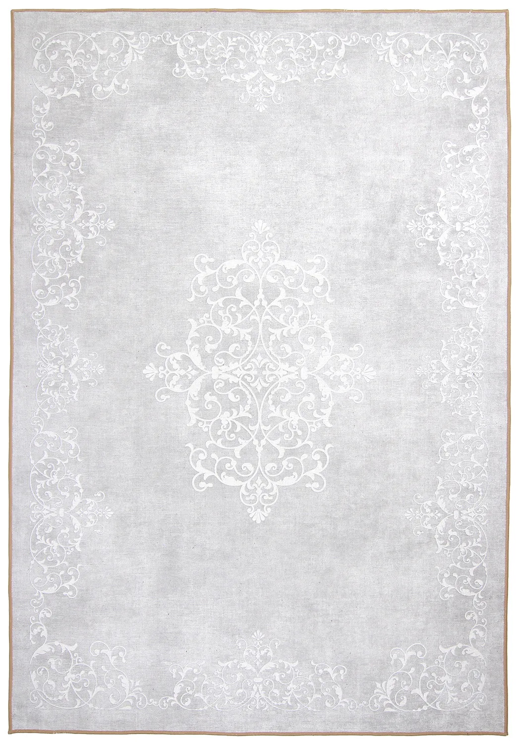 Wilton rug - Santi (light grey/white)