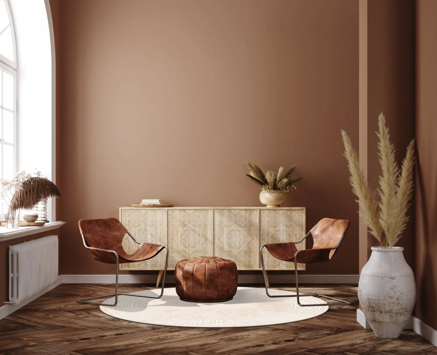 Round rug - Kuba (beige)