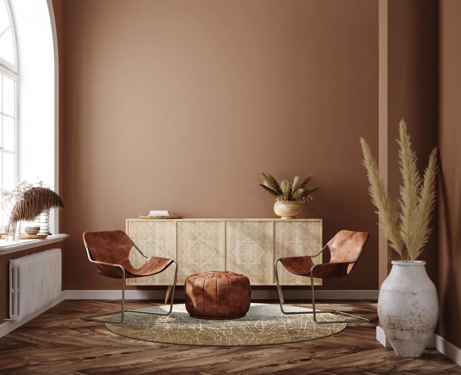 Round rug - Jervis (beige)