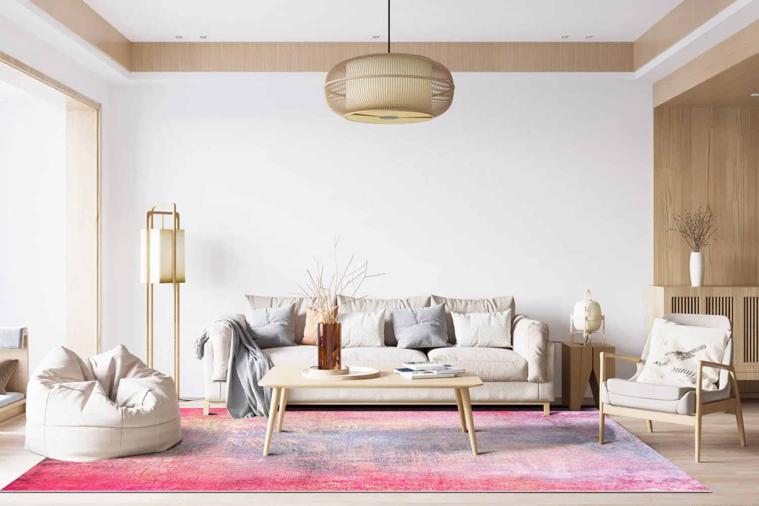 Wilton rug - Perugia (pink)