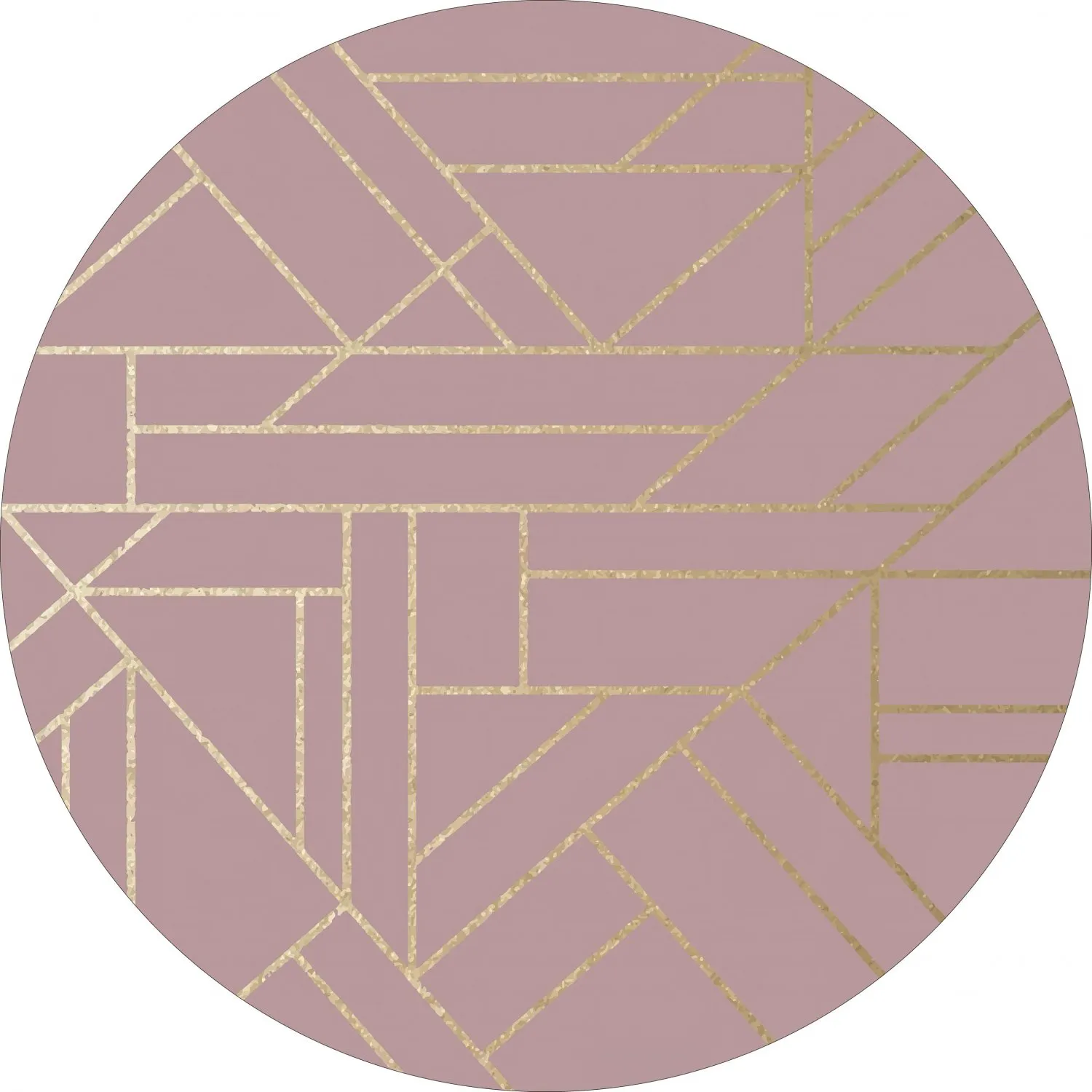 Round rug - Marino (pink)