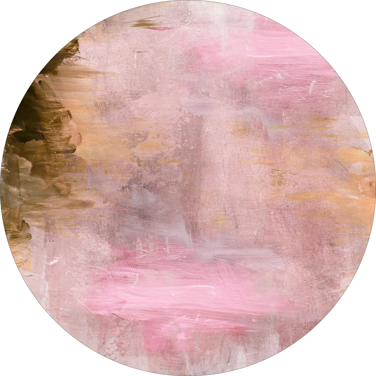 Round rug - Bonn (pink)