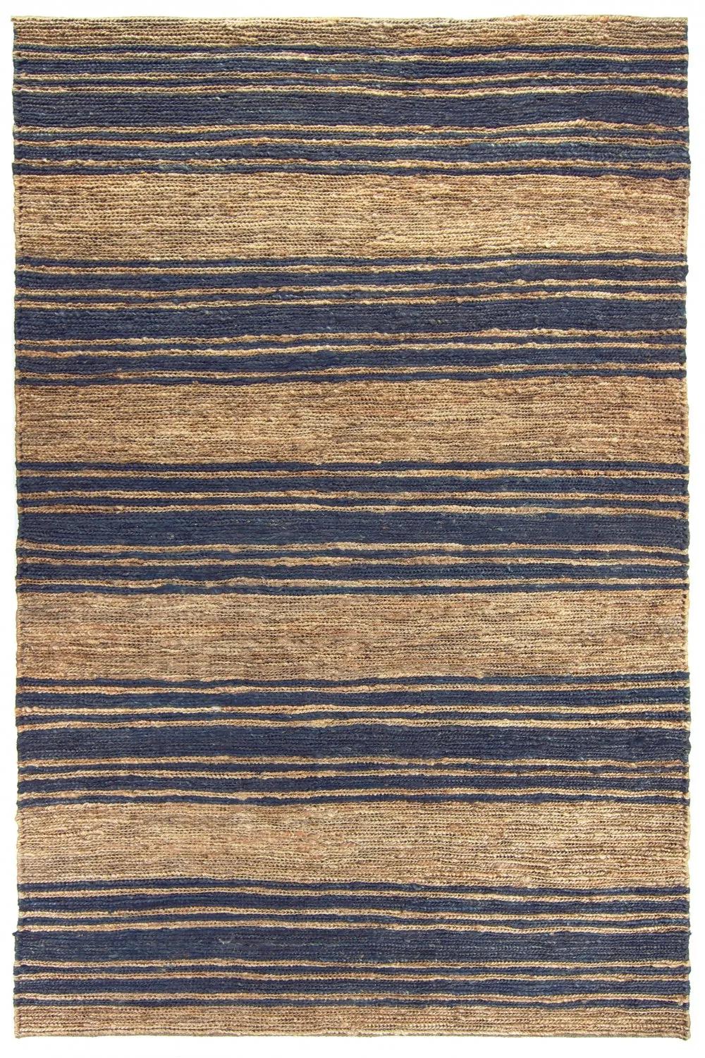 Jute rug - Kayes (jute/blue)